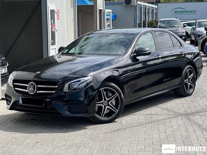 Mercedes E 300de 2020 doar la InterAuto