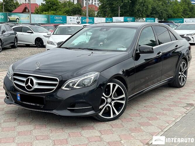 Mercedes E 300h 2015 doar la InterAuto