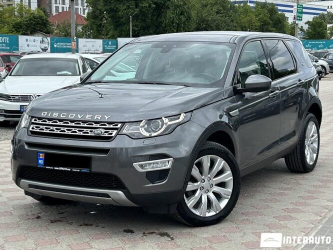 Land Rover Discovery Sport 2015 doar la InterAuto