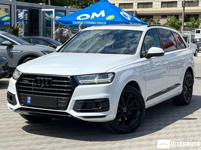 Audi Q7 2018 doar la InterAuto