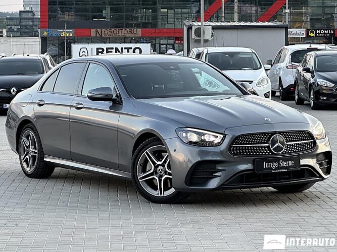 Mercedes E 220 2021 doar la InterAuto