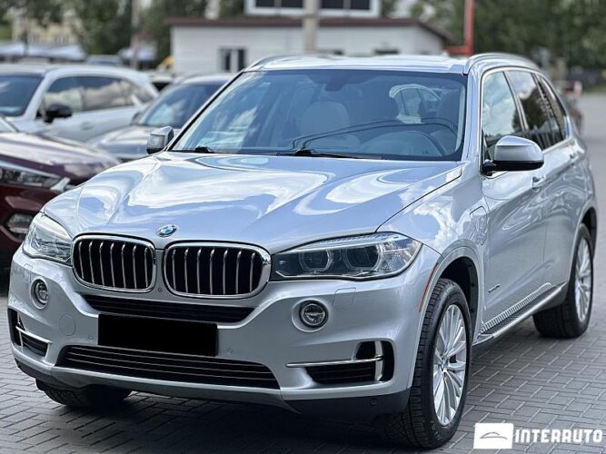 BMW X5 4.0e 2015 doar la InterAuto