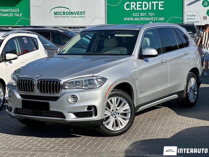 BMW X5 4.0e 2016 doar la InterAuto
