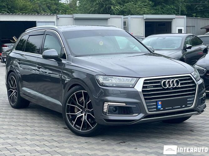 audi Q7 E-Tron 2018