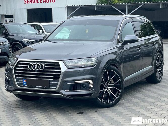 Audi Q7 E-Tron 2018 doar la InterAuto