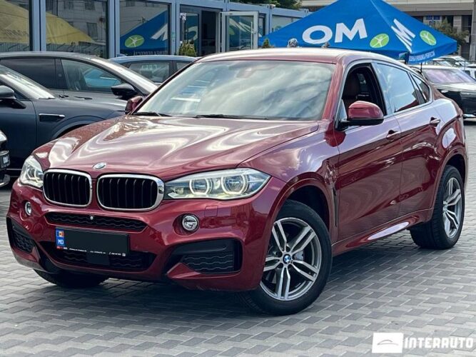BMW X6 3.5i 2015 doar la InterAuto
