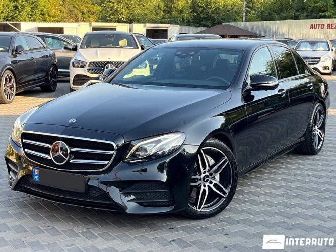 Mercedes E 220 2018 doar la InterAuto