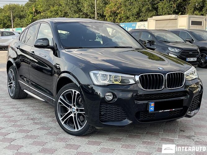 BMW X4 2.0D 2015 doar la InterAuto
