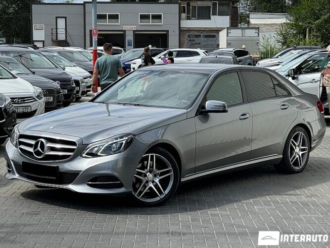 Mercedes E 300h 2013 doar la InterAuto