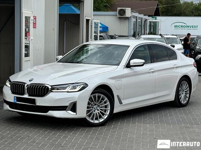 BMW 530e 2020 doar la InterAuto