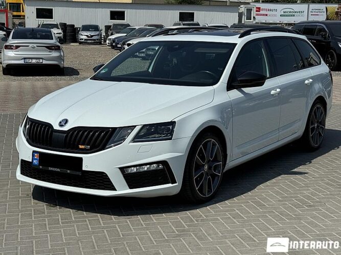 Skoda Octavia RS 2017 doar la InterAuto