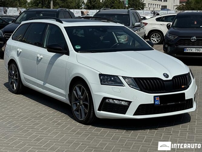Skoda Octavia RS 38 skoda Octavia RS 2017