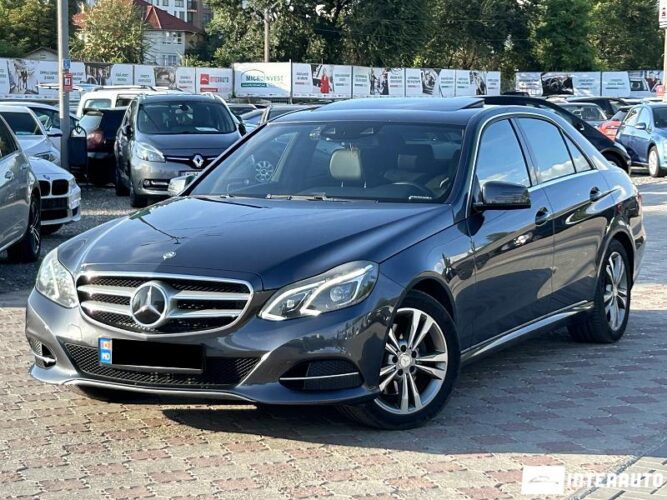 Mercedes E 300h 2014 doar la InterAuto