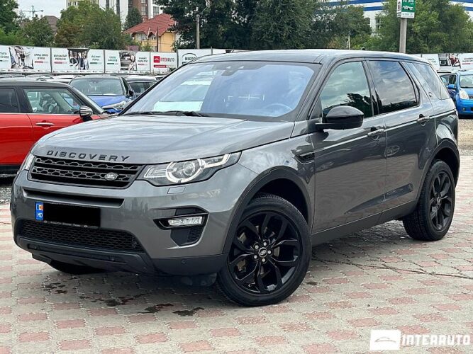 Land Rover Discovery Sport 2016 doar la InterAuto