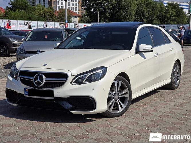 Mercedes E 250 2013 doar la InterAuto