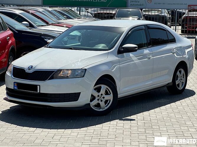 Skoda Rapid 2016 doar la InterAuto