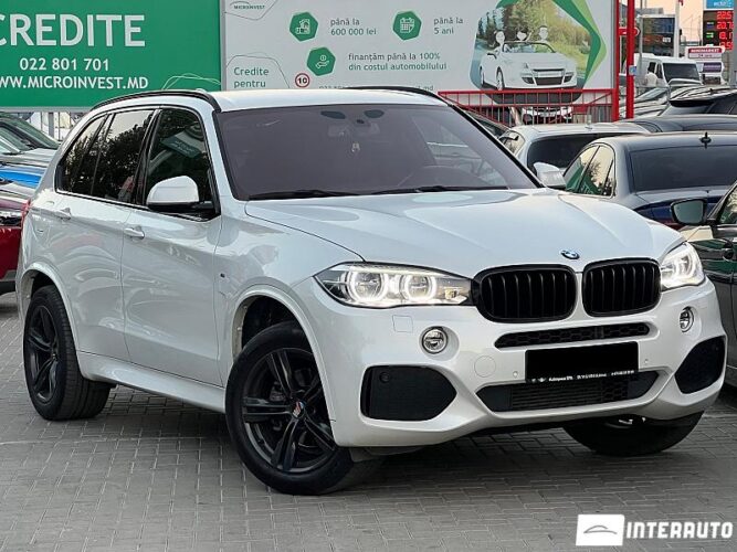 BMW X5 2.5D 2016 doar la InterAuto