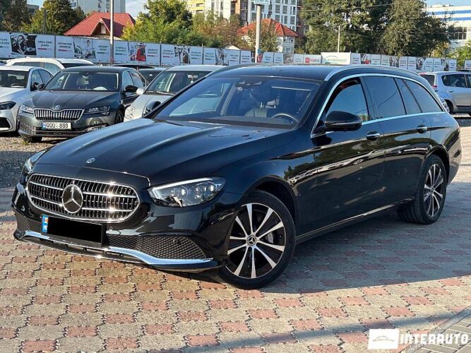 Mercedes E 300de 2020 doar la InterAuto