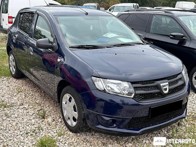 Dacia Sandero 2013 doar la InterAuto