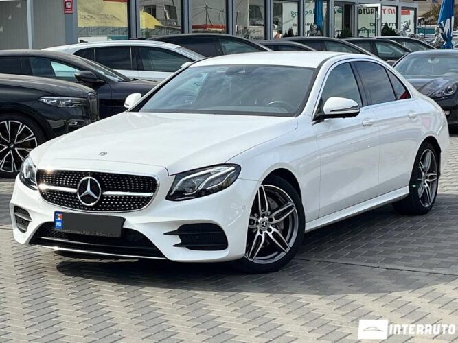 Mercedes E 220 2019 doar la InterAuto