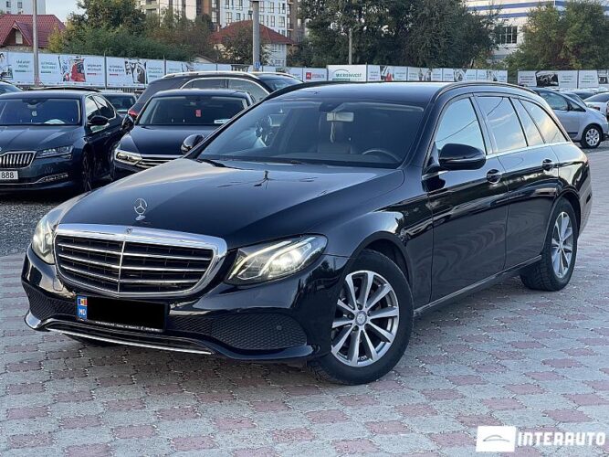Mercedes E 220 2017 doar la InterAuto
