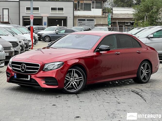 Mercedes E 220 2017 doar la InterAuto