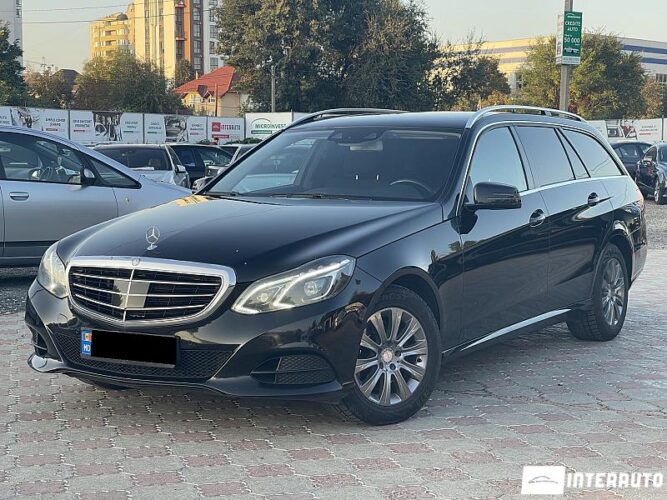 Mercedes E 300h 2014 doar la InterAuto