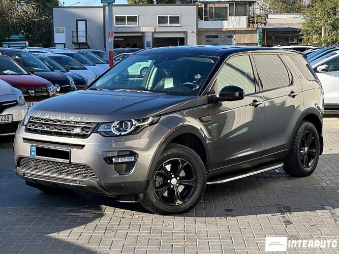 Land Rover Discovery Sport 2016 doar la InterAuto