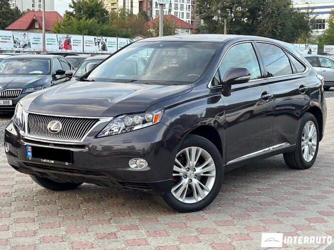 Lexus RX 450h 2009 doar la InterAuto