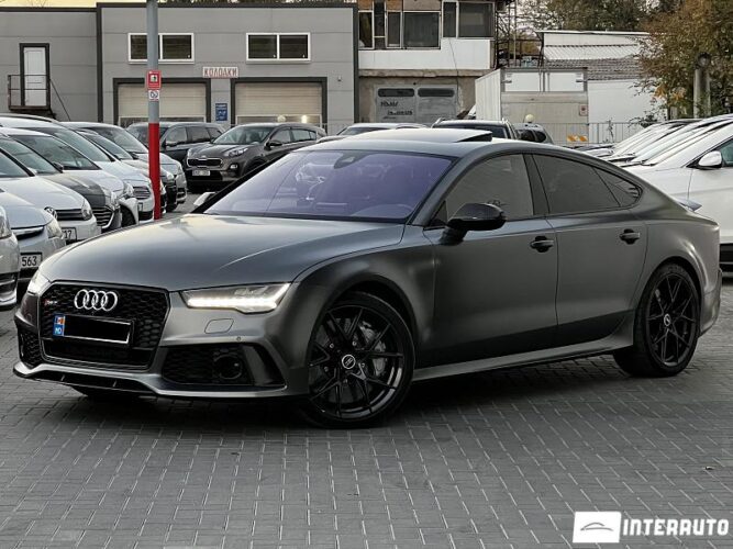 Audi RS7 2016 doar la InterAuto