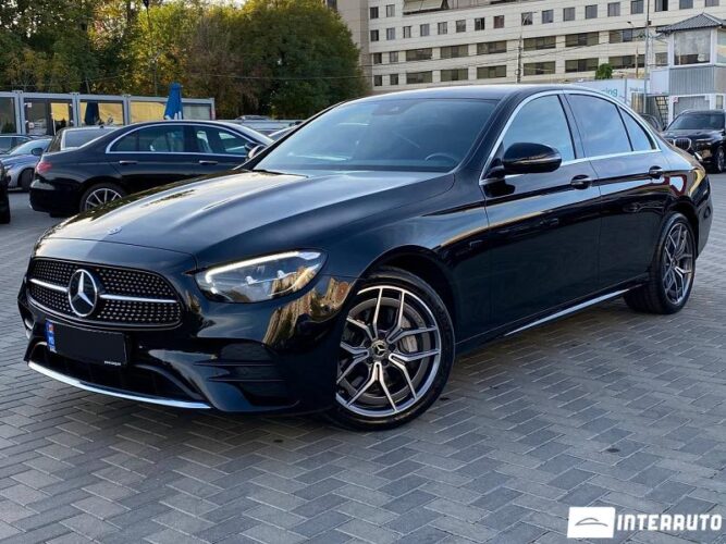 Mercedes E 300de 2020 doar la InterAuto