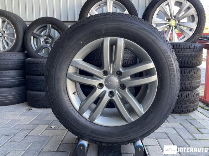 255/60 R18 Roti Audi Q7 Bridgestone | Комплект Диски/Шины Ауди Q7 doar la InterAuto