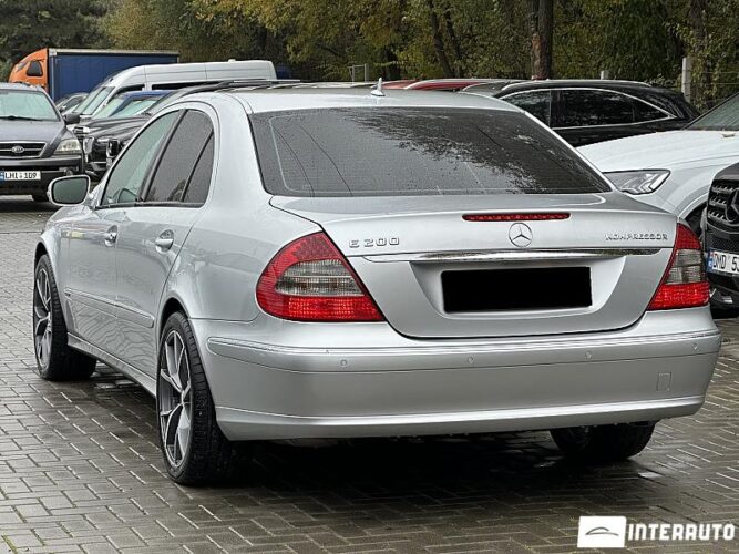 mercedes E 200 2007