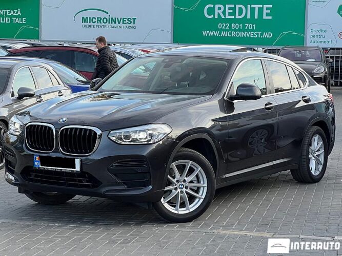 BMW X4 2.0D 2021 doar la InterAuto