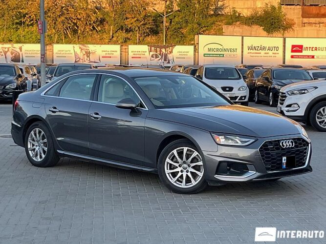 Audi A4 2020 doar la InterAuto