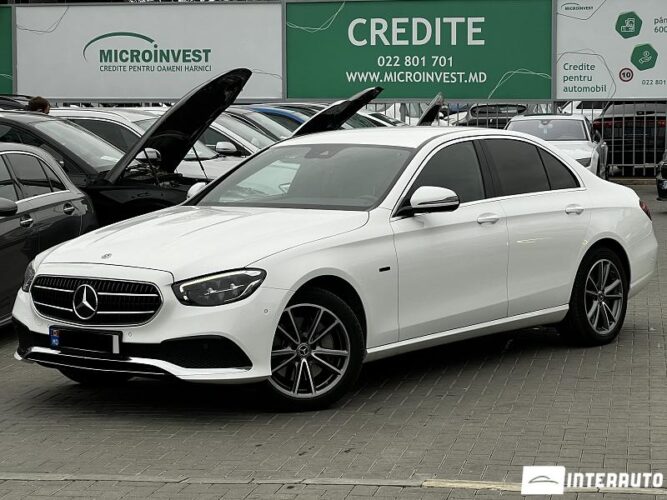 Mercedes E 300e 2020 doar la InterAuto