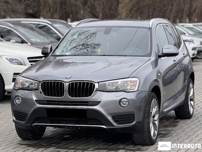 BMW X3 2.0D 2016 doar la InterAuto