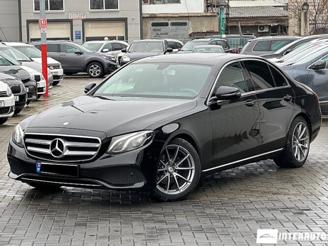 Mercedes E 220 2016 doar la InterAuto