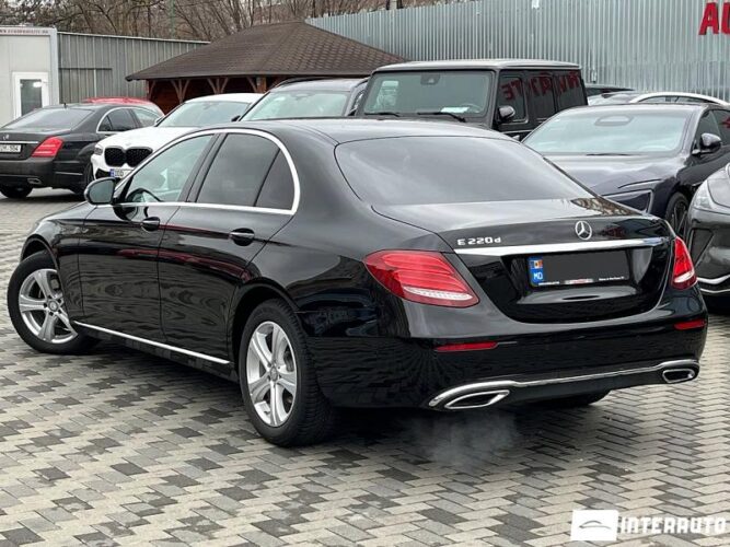 Mercedes E 220 34 mercedes E 220 2017