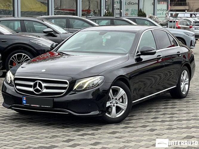 Mercedes E 220 2017 doar la InterAuto