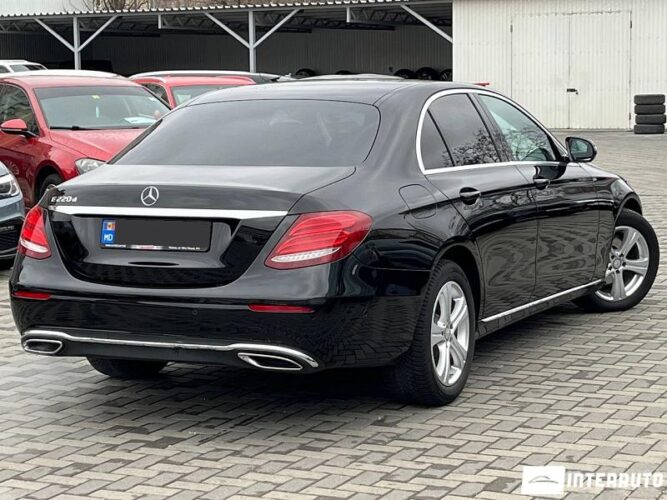Mercedes E 220 32 mercedes E 220 2017