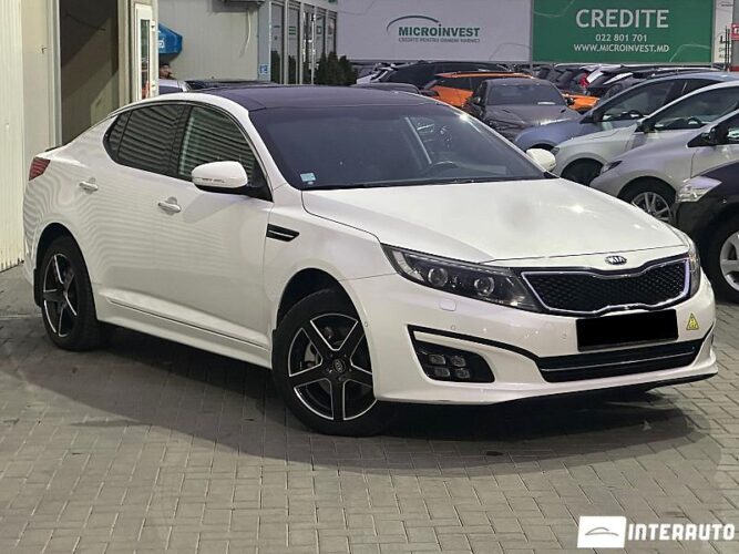 Kia Optima 2015 doar la InterAuto