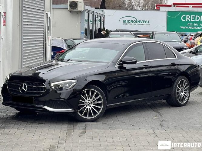 Mercedes E 200 2021 doar la InterAuto