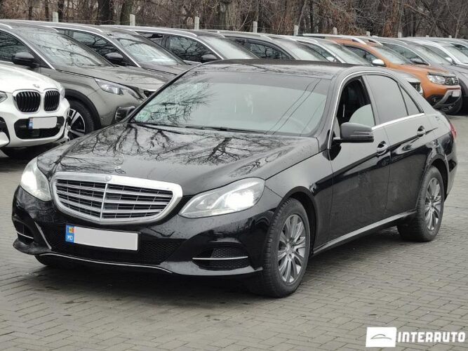 Mercedes E 200 2015 doar la InterAuto