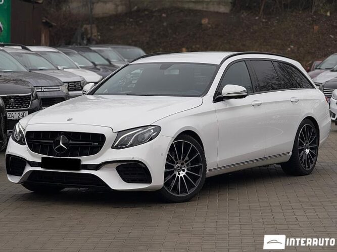 Mercedes E 220 2017 doar la InterAuto