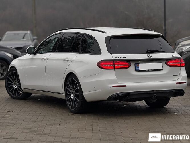 Mercedes E 220 38 mercedes E 220 2017