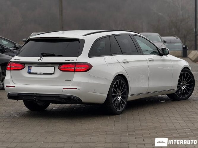 Mercedes E 220 36 mercedes E 220 2017