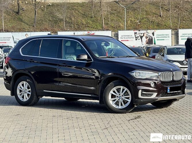 BMW X5 2.5D 2016 doar la InterAuto