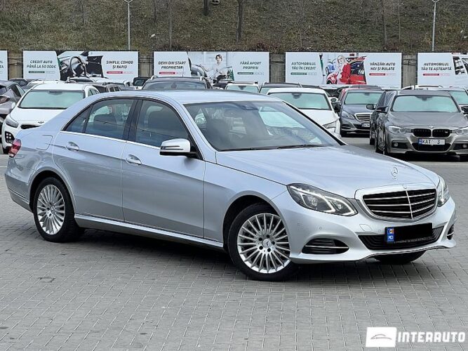 Mercedes E 220 2013 doar la InterAuto