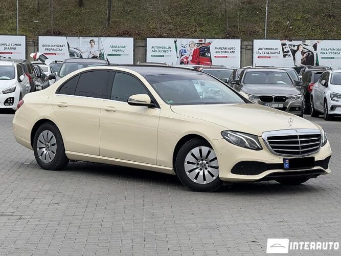 Mercedes E 200 2019 doar la InterAuto